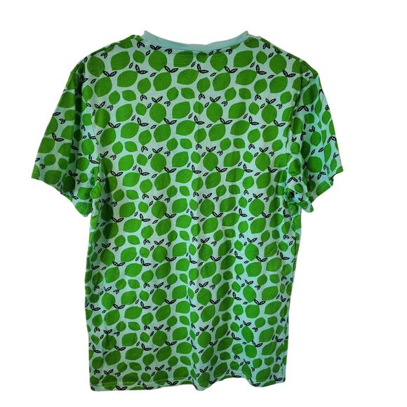 Bacardi Rum Lime Short Sleeve Tee Size Medium Unisex Green - Picture 2 of 3